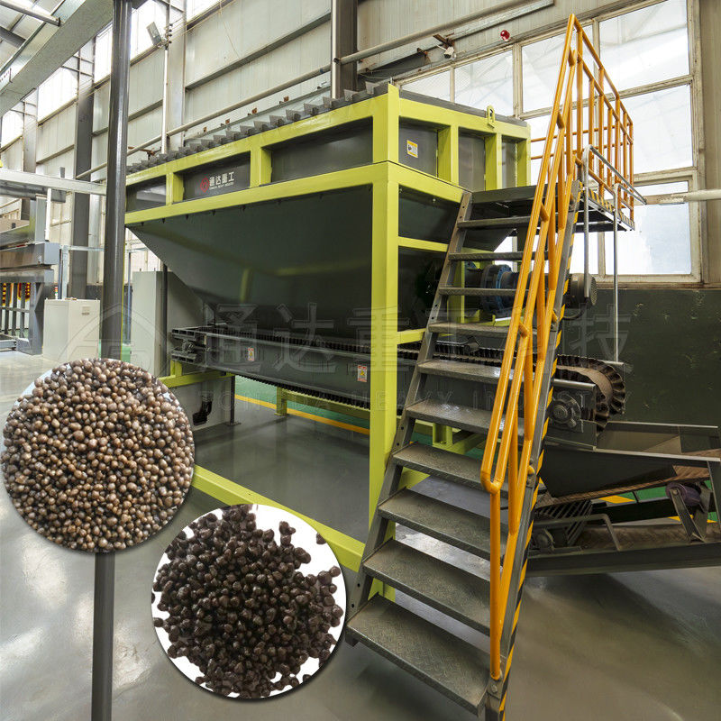 5- 8 ton / h Linia produkcyjna nawozów Nawóz organiczny surowce wózek widłowy