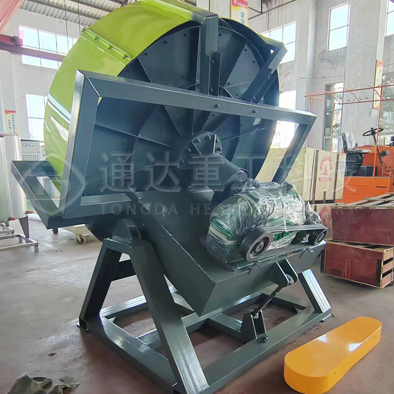 00,8-1,2 t/h Granulator tarczy nawozowej typu mokrego granulatora tarczy nawozowej granulatora nawozu