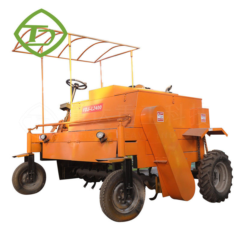 Odpady organiczne do recyklingu Kompost Turner dla nawozów Typ przemieszczania Kompost Turner dla odpadów organicznych